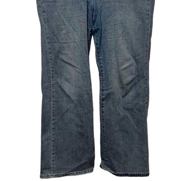 Soft Surroundings Light Wash Bootcut/ Flare Jeans - Picture 4 of 10